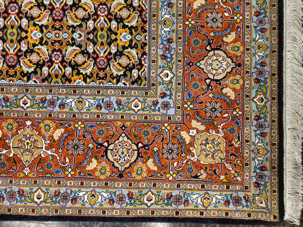 Vintage Persian Tabriz, Mahi Design
