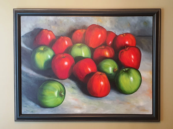 apples painting fine art for sale