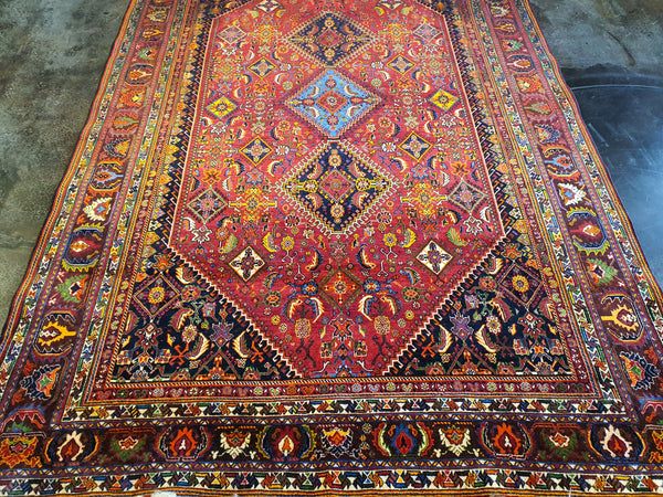 antique Persian qashqai rug