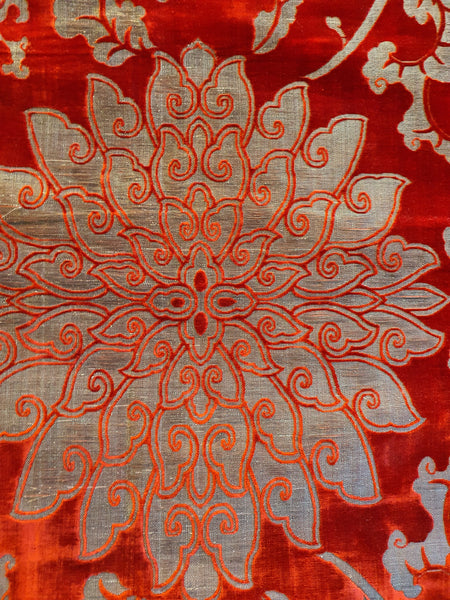 red velvet rug wall hanging chinese handmade