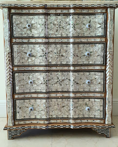 middle eastern mosaic chest