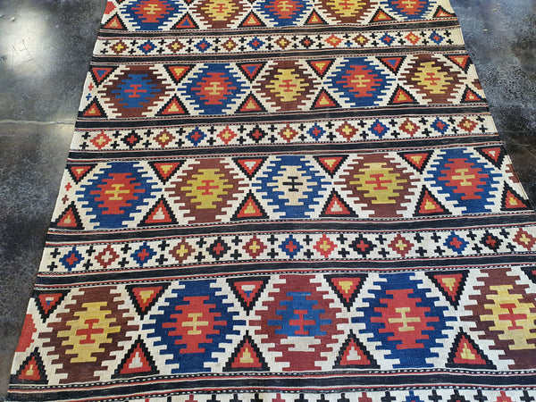 geometric kilim carpet for sale