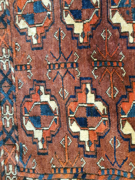 turkmen handmade rug quality for sale