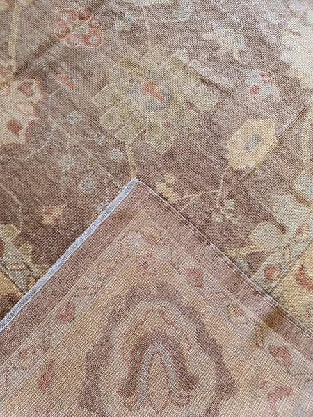 oushak carpet rug quality knots