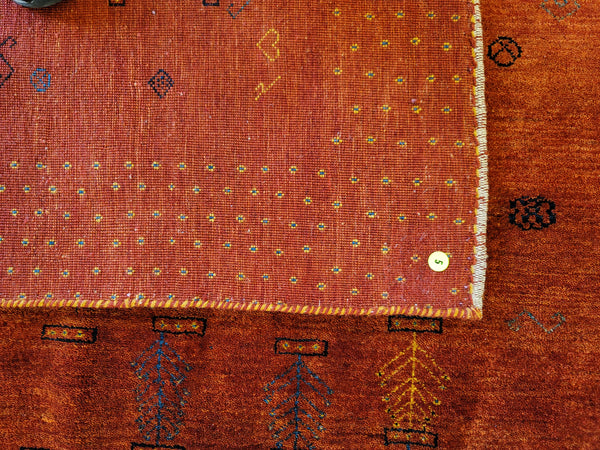 Vintage Wool Persian Kashkouli