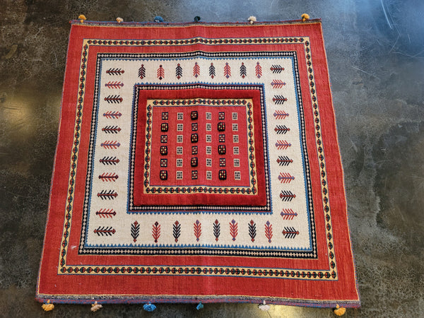 square persian carpet