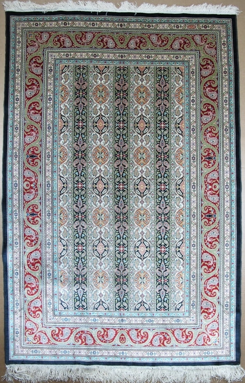 silk turkish hereke rug
