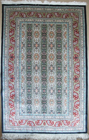 silk turkish hereke rug