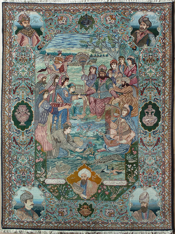pictorial rug for sale