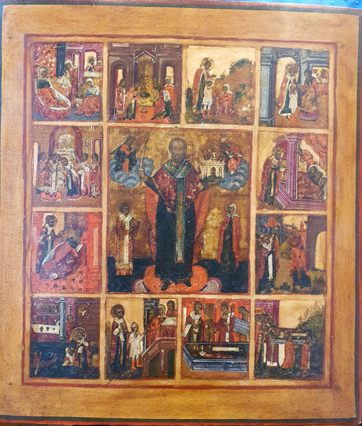 Authentic Orthodox Icon St. Nicholas