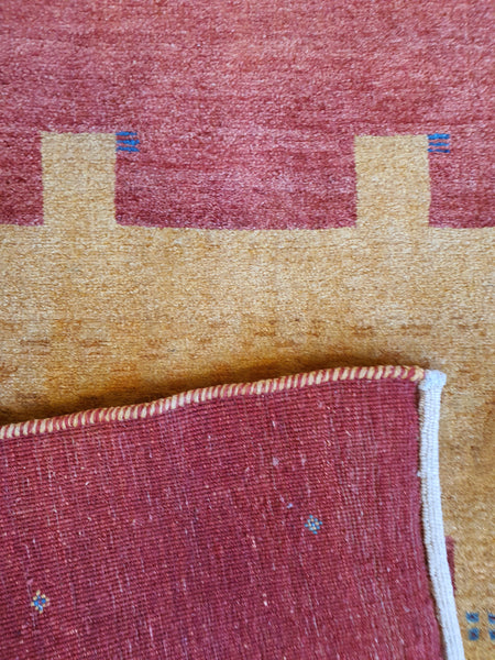 gabbeh rug high quality up close