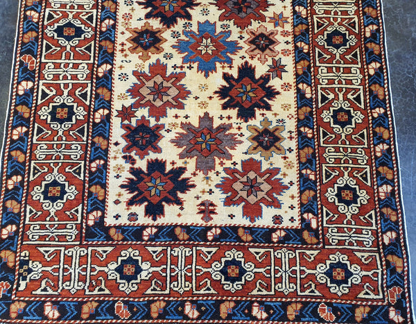 floral caucasian shirvan rug decor