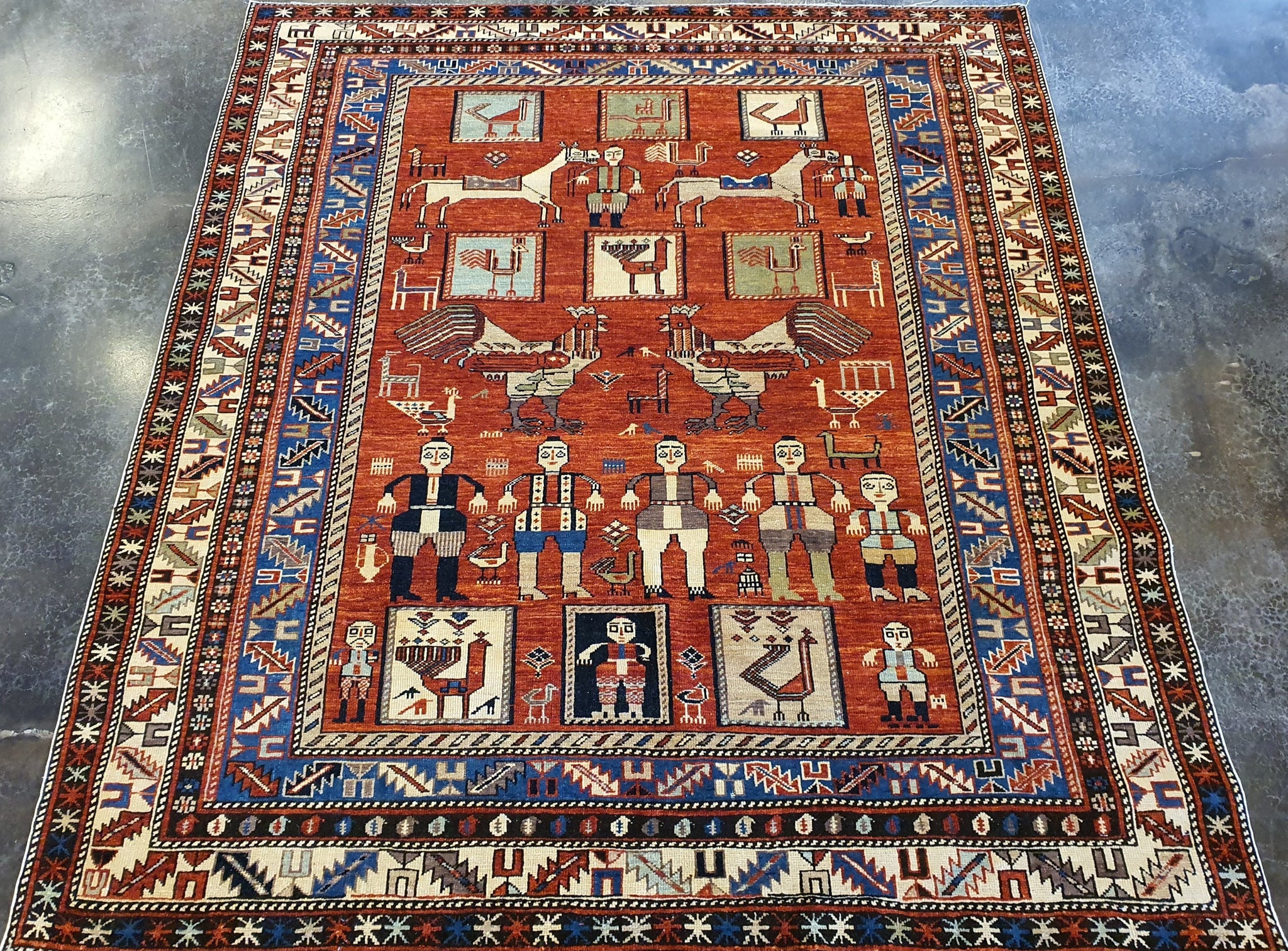 Antique Shirvan carpet