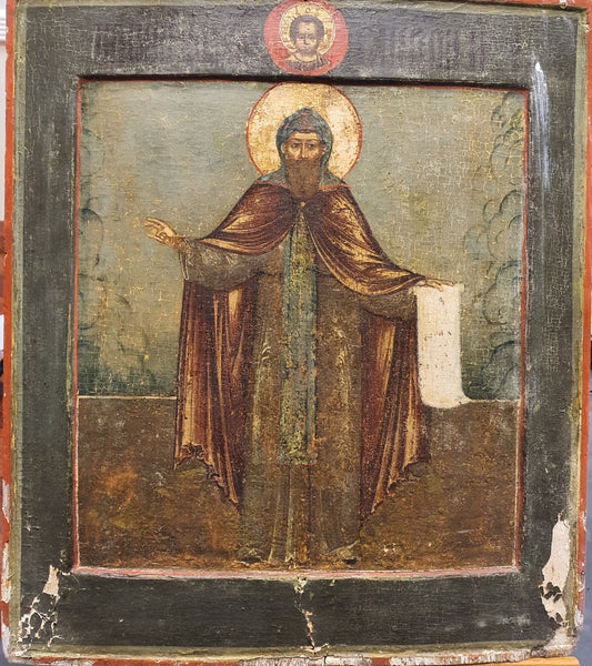 Russian Religious orthodox Icon Monastic Saint