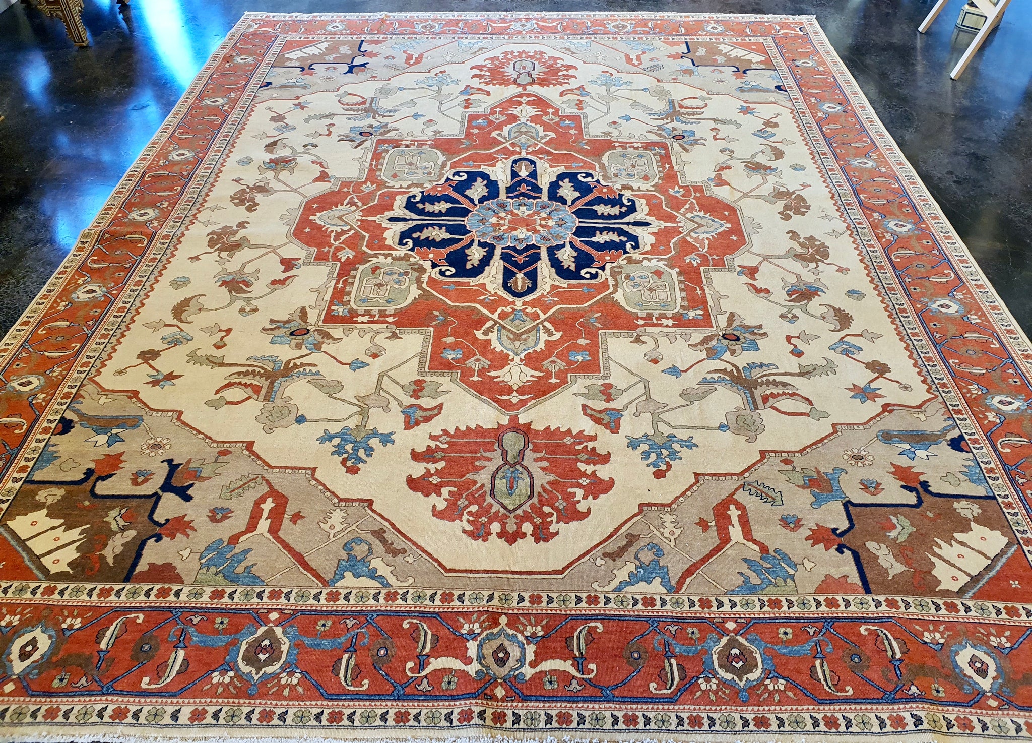 turkish serapi rug for sale