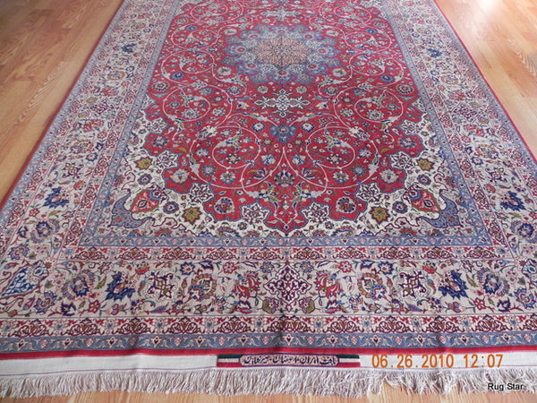 persian isfahan serafian rug