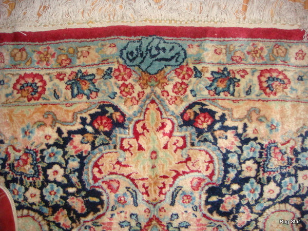 Antique Signed Persian Kerman